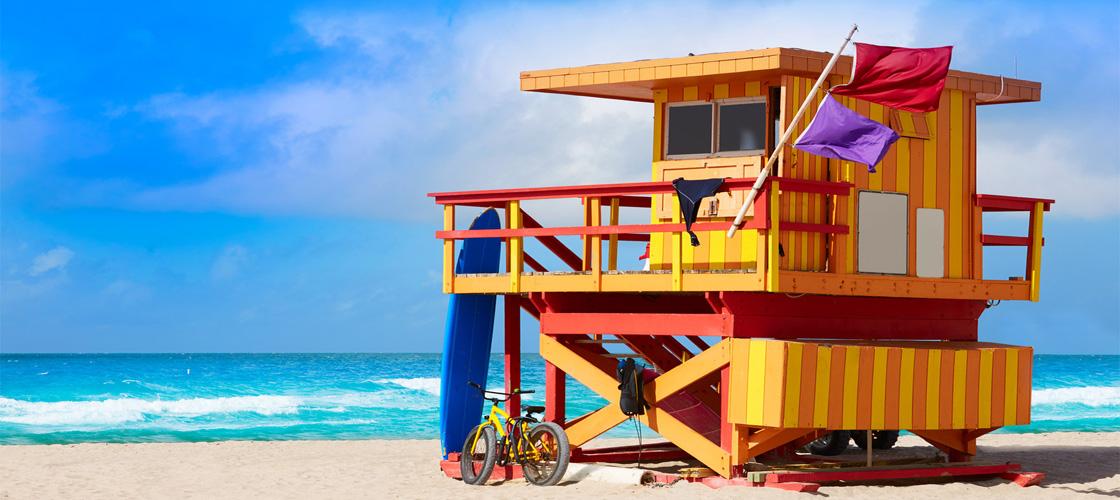 Miami Beach Lifeguard Tower